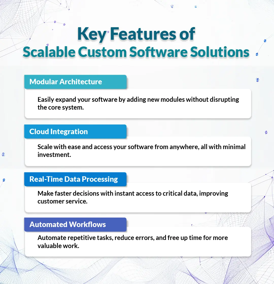 Key Features of Scalable Custom Software Solutions